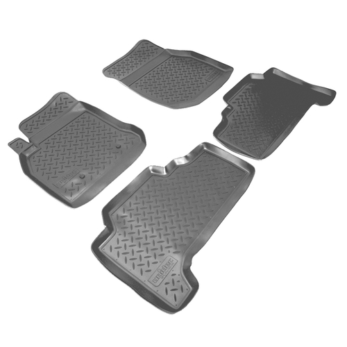 Ковры в салон Norplast/Unidec для Lexus LX 470 в кузове UZJ100 (1998-2007), Черный, арт.NPL-Po-88-39