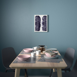 IKEA BILD  (ИКЕА БИЛД)  -  Плакат, перья, 30x40 см