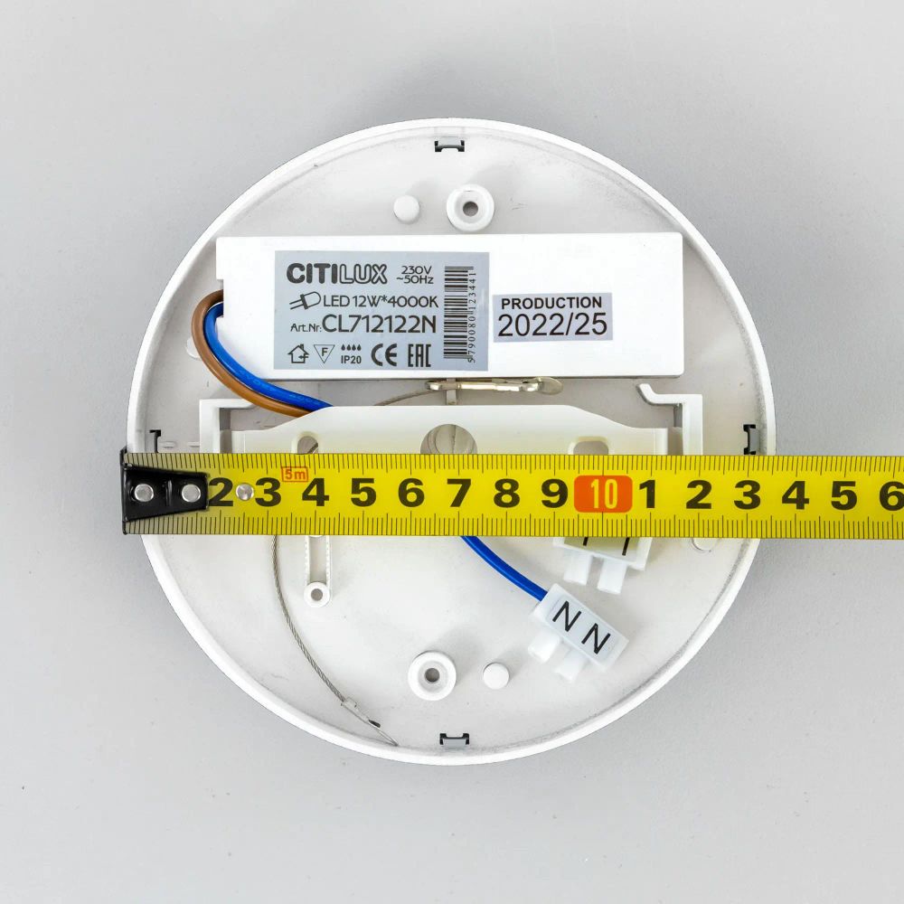 Citilux Тао CL712122N LED Светильник потолочный с диммером Чёрный