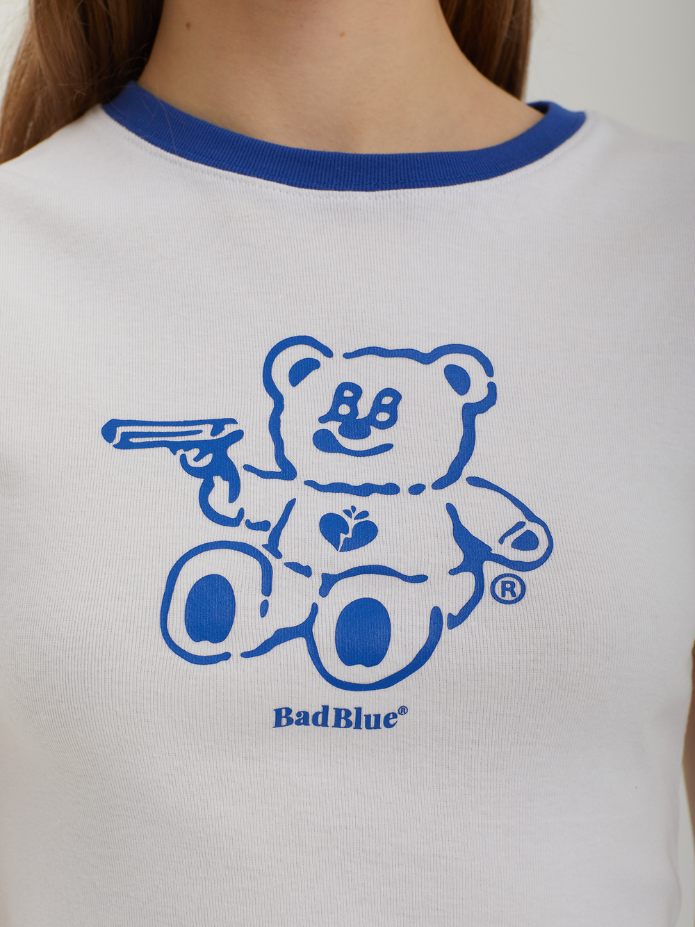 Женская Футболка Badbear Ringer Slim