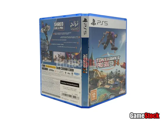 PS5 Tony Hawk's Pro Skater 3+4 (Б/У, Английская версия, PPSA-18010)