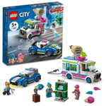 Конструктор LEGO City 60314 Полицейская погоня за грузовиком с мороженым