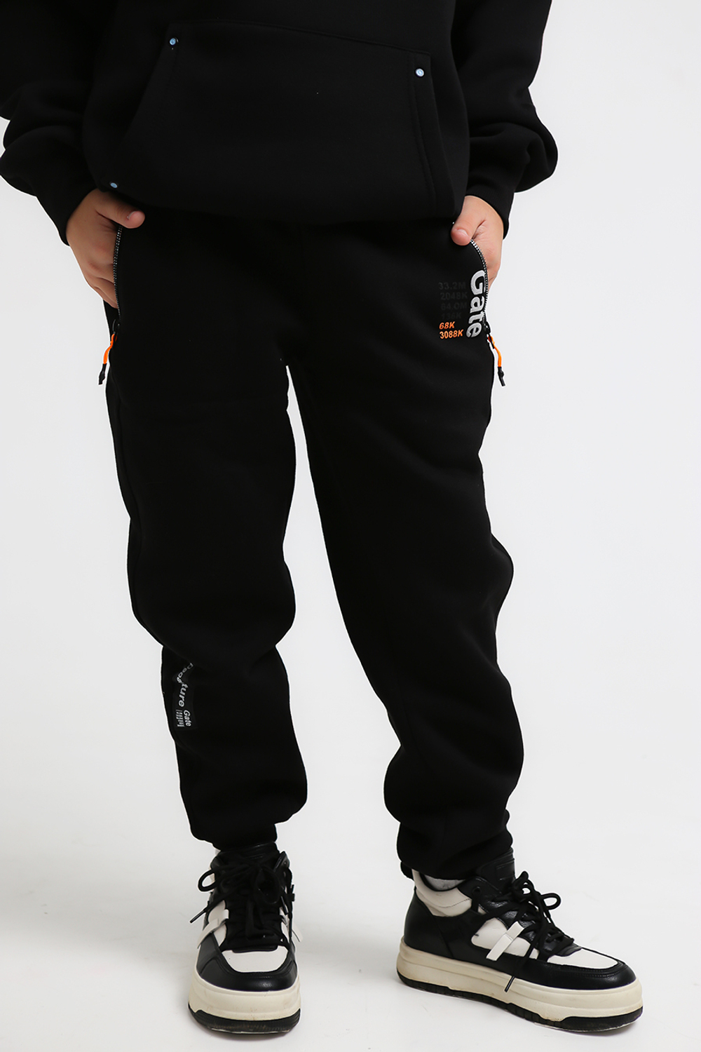 Брюки трикотаж. кэжл. с начесом д/м Beneti (T) 7339