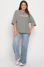 Блуза Монтана (черно-белая) Б14888-20М LT Collection