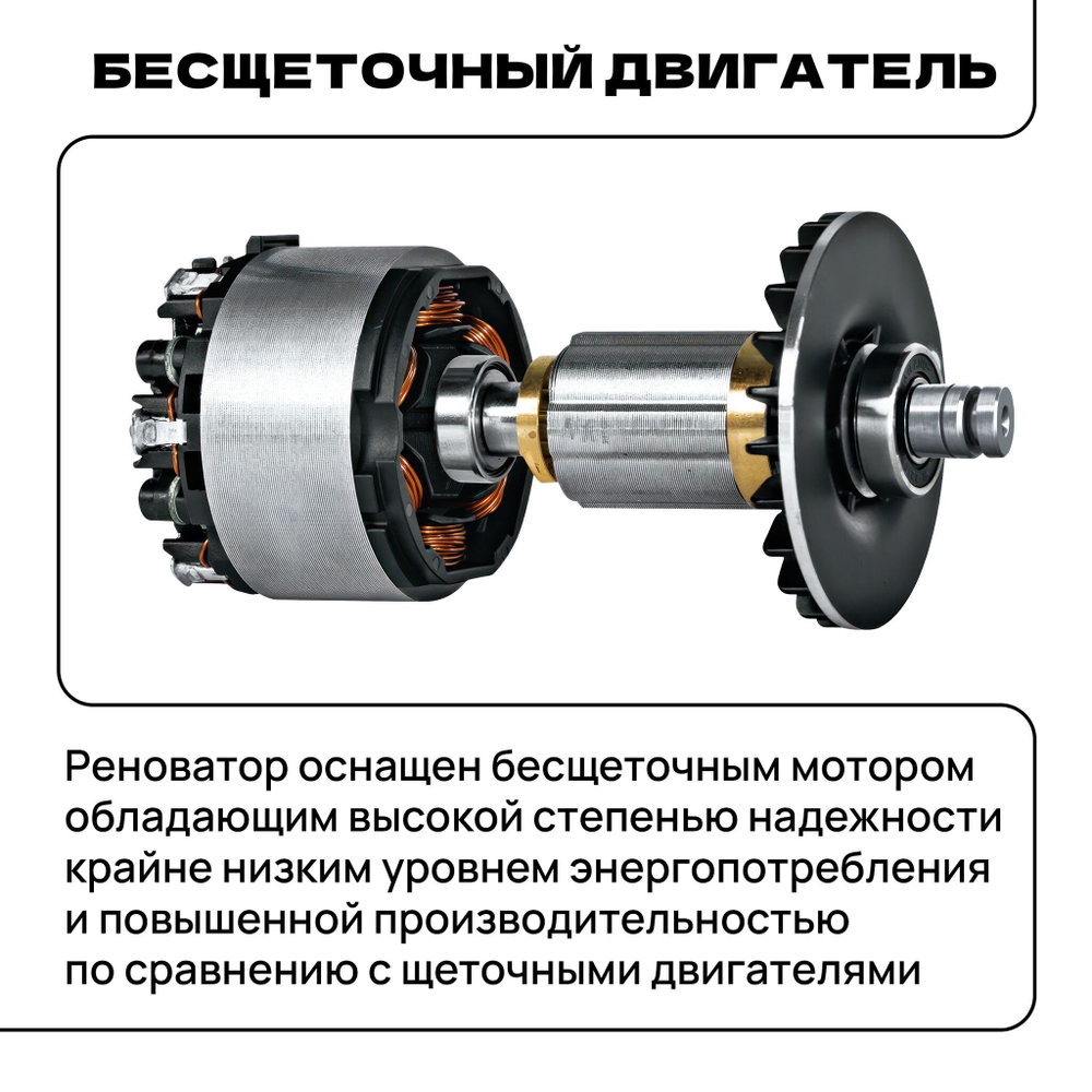 WORCRAFT Реноватор аккумуляторный многофункциональный с LED-подсветкой 20V, 20000 об/мин. Без АКБ и СЗУ.