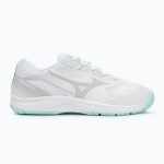 Женские Кроссовки волейбольные Mizuno Cyclone Speed 5 white/blue tint