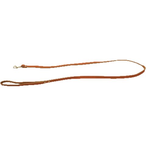 Зооник поводок кожаный 11 мм двойной (1,32м)