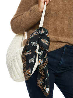 Шарф из хлопка и шелка