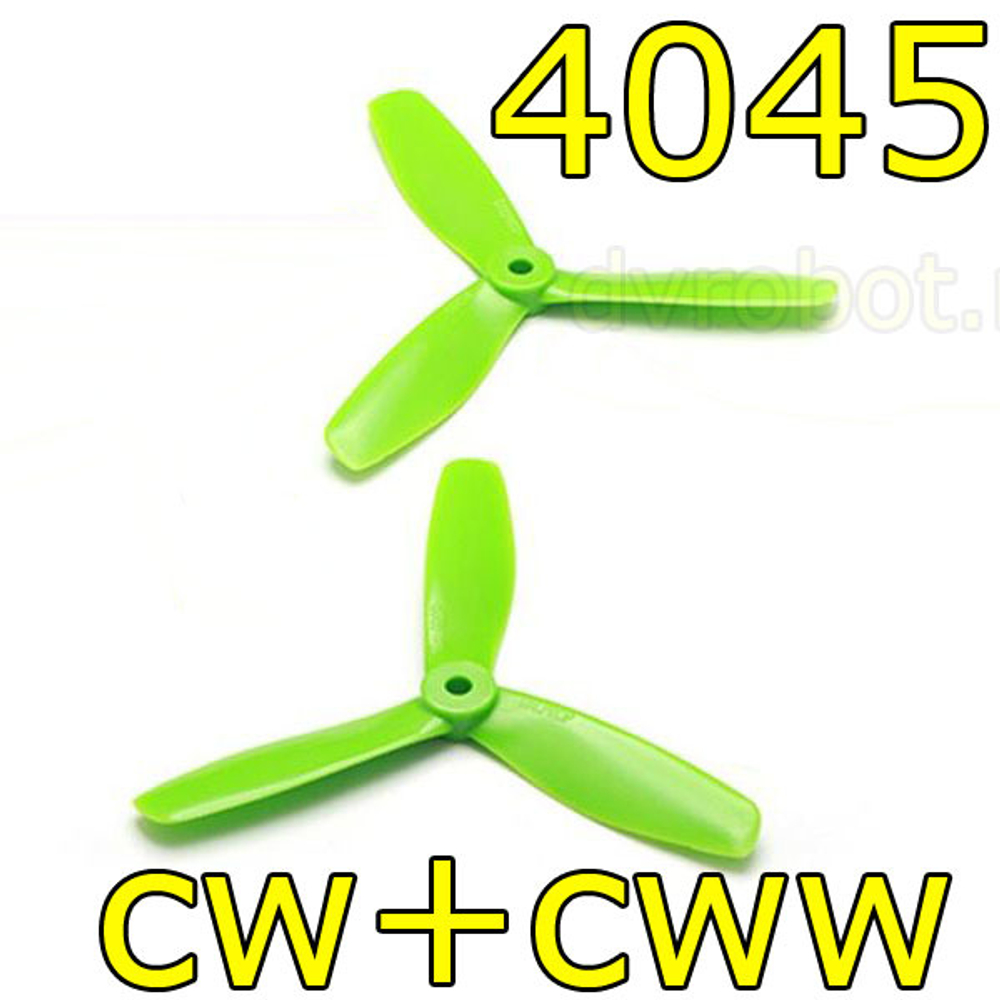 Пропеллеры 4045/CW/CWW/2шт - ЗЕЛЕНЫЙ