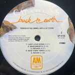 Cat Stevens ‎– Back To Earth (США 1978г.)
