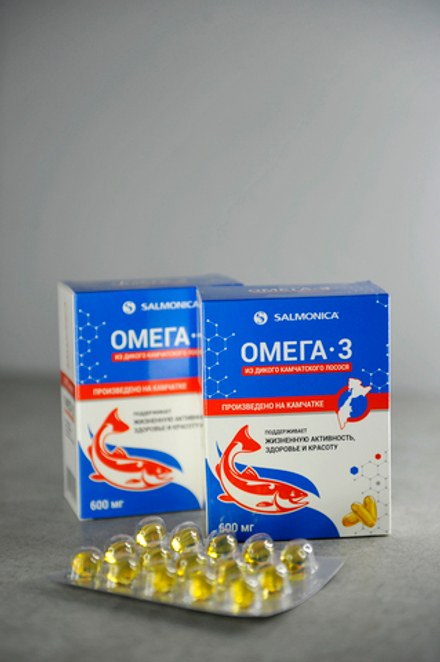 ОМЕГА-3 из дикого камчатского лосося 600мг