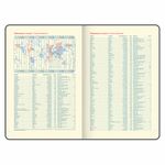 Ежедневник датированный 2025 А5 148х218 мм GALANT "Infinity Gold", под кожу, темно-синий, 115729