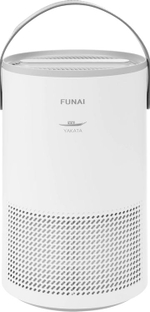 Воздухоочиститель Funai Yakata Hap-Y300S01W,  до 40м2,  с ионизацией, белый/серый