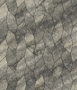 Тротуарная плитка ВЫБОР, форма Скошенный шестиугольник, h=60мм