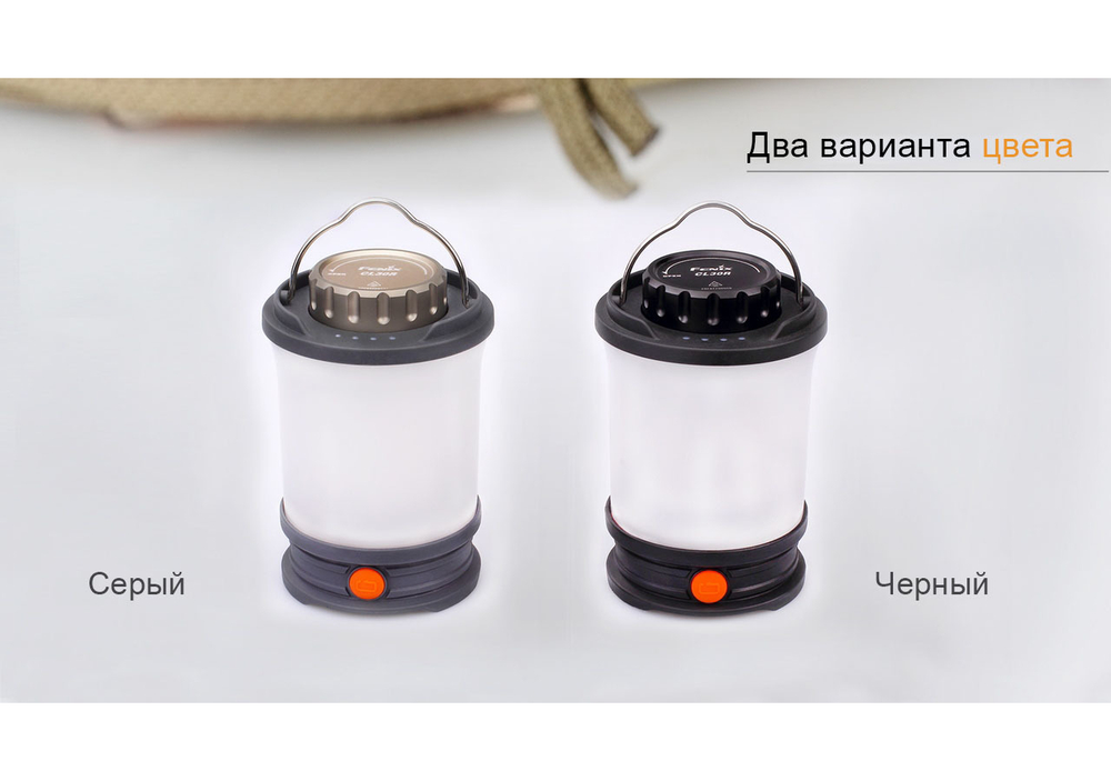 Фонарь Fenix CL30R черный