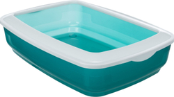 Trixie Туалет для кошек Mio, со съемным бортиком для сменных пакетов, 32x12x43см, цвет в ассортименте