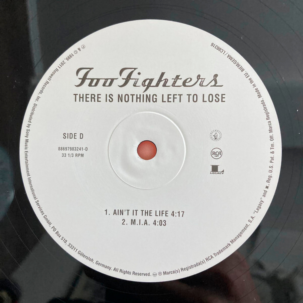 Foo Fighters / There Is Nothing Left To Lose (2LP)