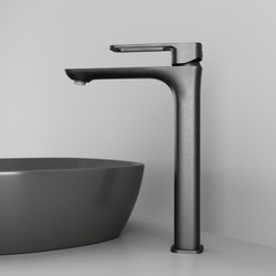 Смеситель для настольного умывальника, графит, Slide, IDDIS, SLIGM01i01