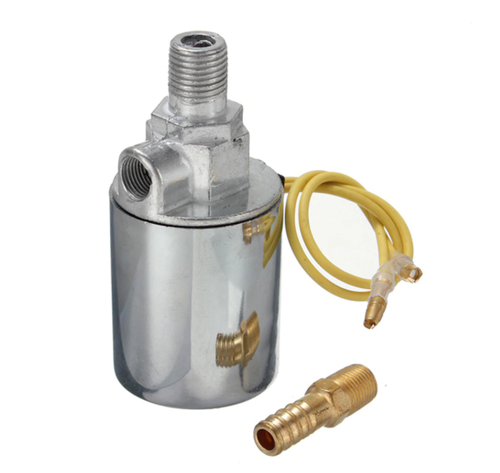 Электромагнитный клапан для воздушных сигналов (12/24В) | 155 гр. 8,5 *4,5 *5,5 см