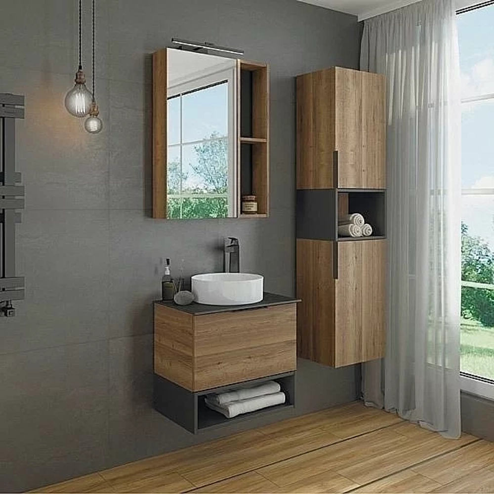 Тумба с раковиной Comforty Штутгарт 60 9111