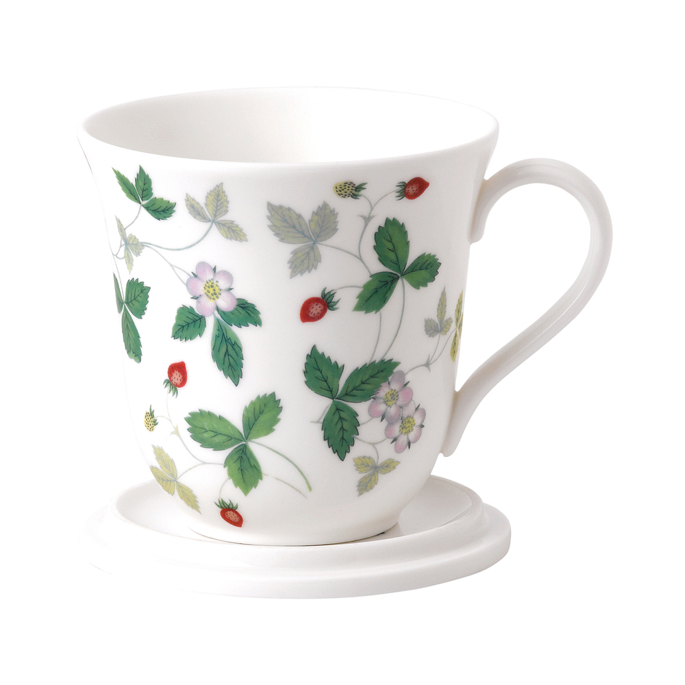 Wedgwood Кружка "Дикая клубника" 280 мл + крышка