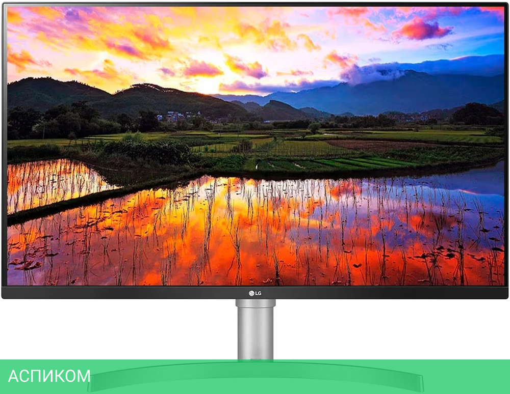 Монитор LG 31.5" 32UN650K-W