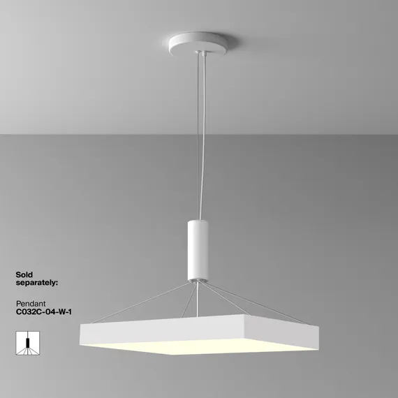 Потолочный светильник Зон / Zon 90 Вт 3000 К 120° Technical c032cl-90w3k-sq-w