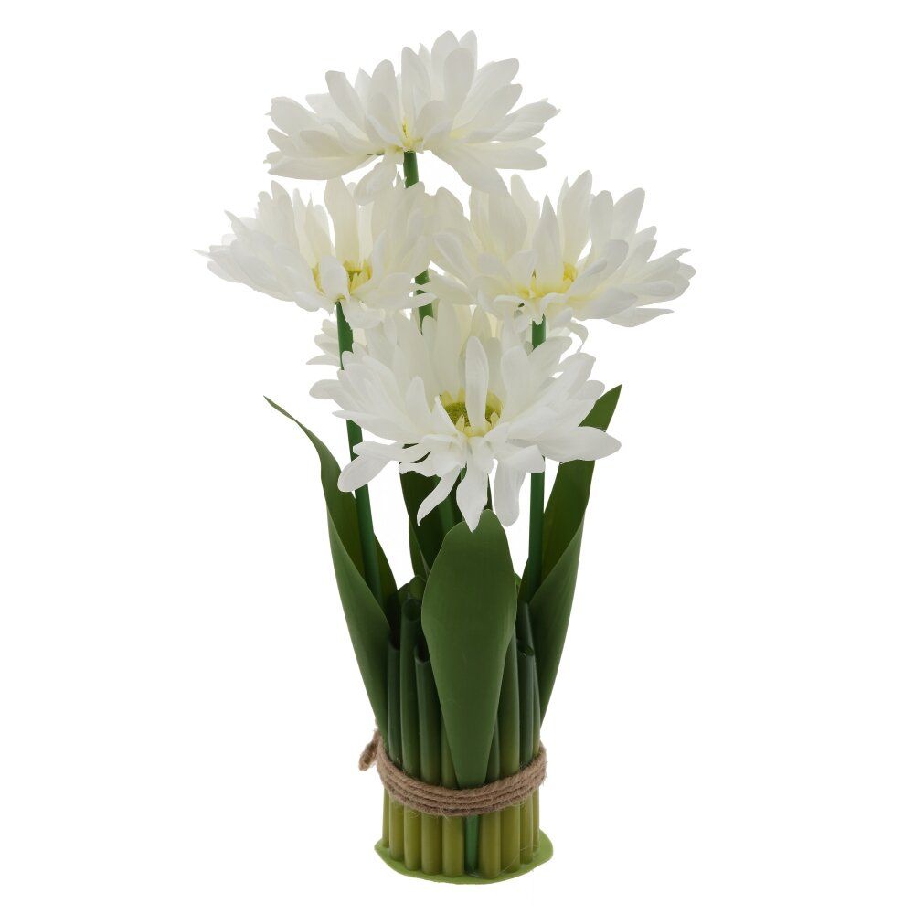 GAEM Цветочная композиция "Ромашки", L19 W19 H33 см