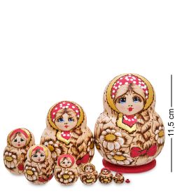 Народные промыслы МР-18/ 3-B Матрешка 10м «Глаша»