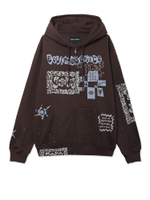 Мужская Толстовка Scanned Zip-up