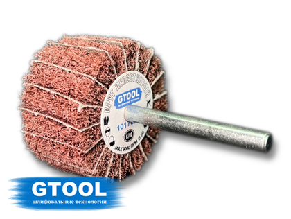 Шлифовальная головка лепестковая комбинированная GTOOL 50х30х6, зерно coarse