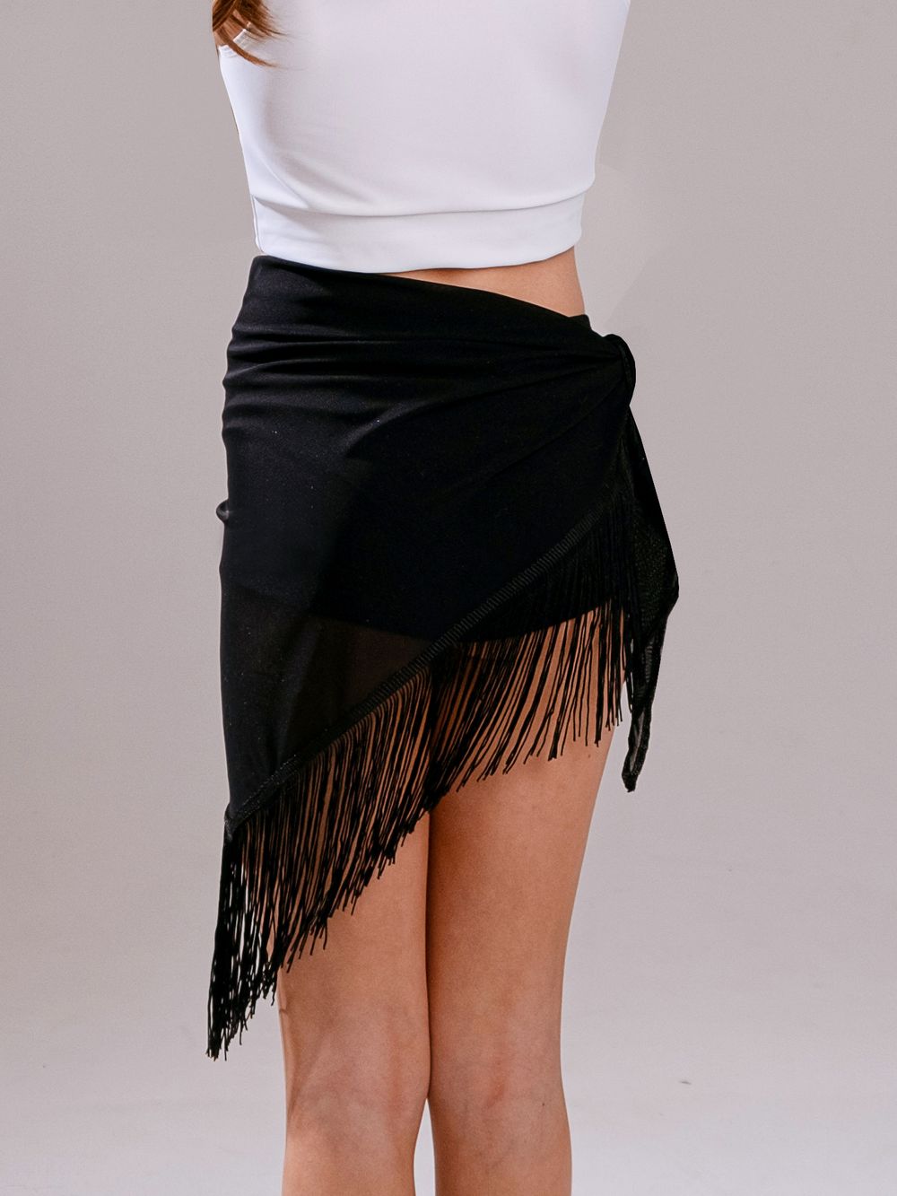 Юбка-косынка Young Lady Oil, Черный