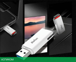 USB Flash-накопитель Netac U185 2.0 16GB белый (NT03U185N-016G-20WH)