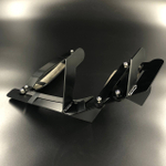 Защита редуктора Suzuki DT9.9-15, DF8-20A (Усиленная, черная)