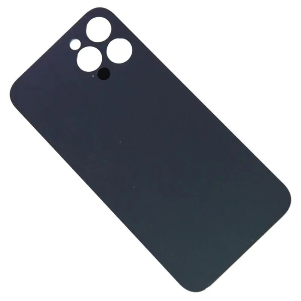 Задняя крышка для Apple iPhone 12 Pro Max Синий (стекло, широкий вырез под камеру) - Премиум