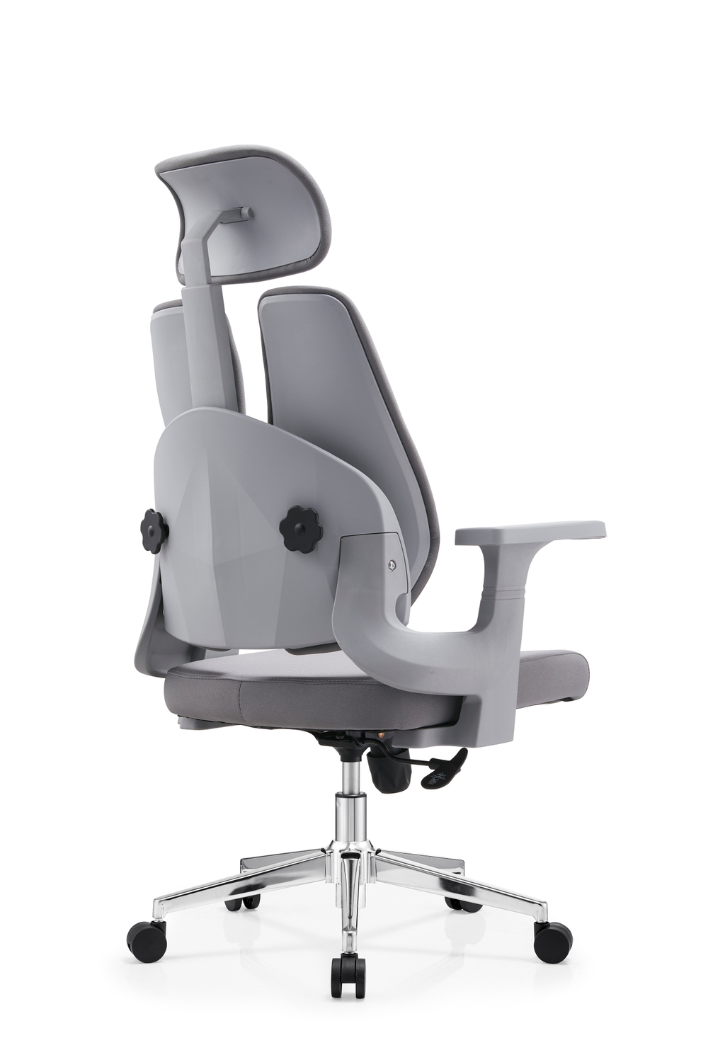 Кресло офисное TopChairs Kineo серый