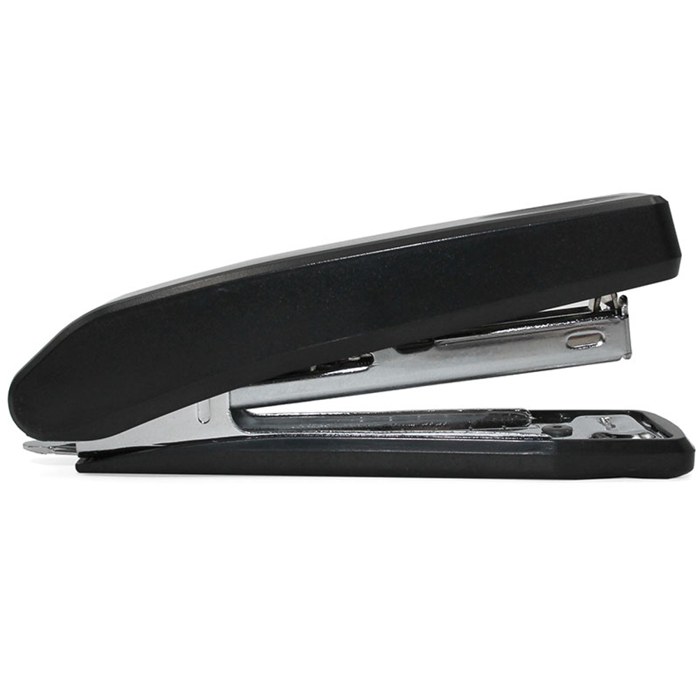 Степлер "8245", пластиковый корпус, до 12 листов, черный