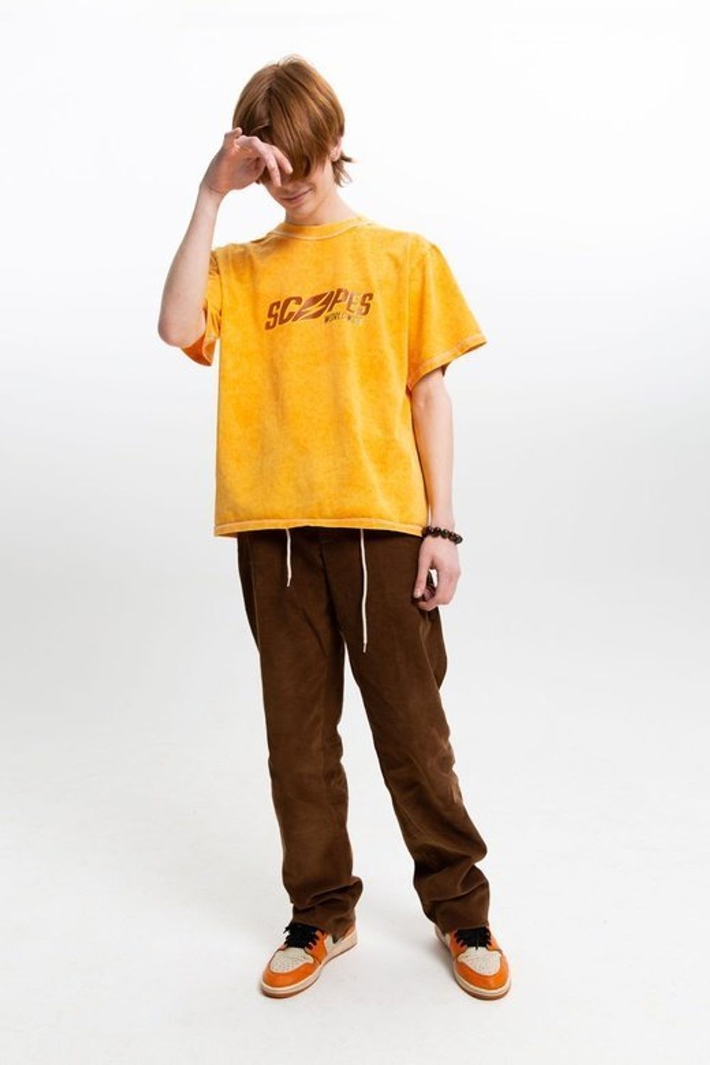 Купить Футболка SCOPES Worldwide Оранжевая Футболка SCOPES Worldwide Оранжевая