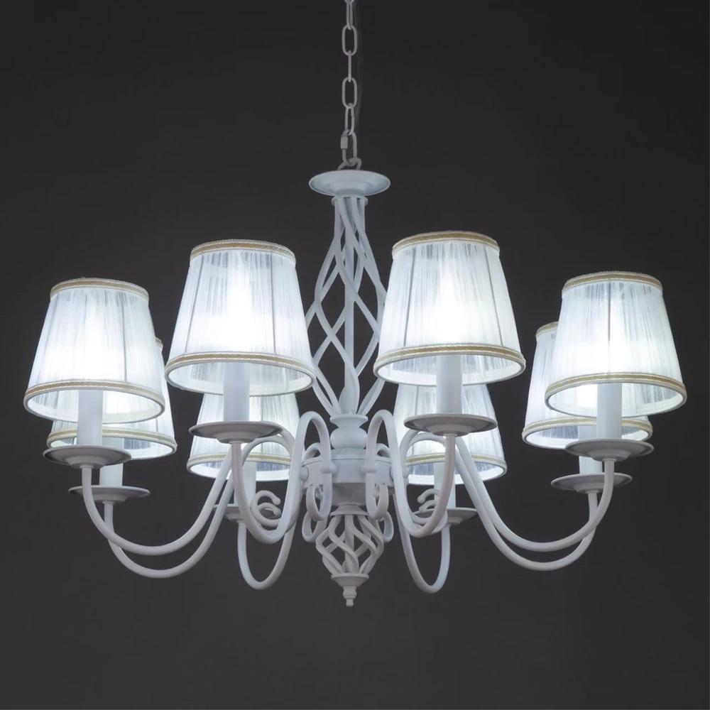 Подвесная люстра Citilux РОВЕНА БЕЛЫЙ CL427180