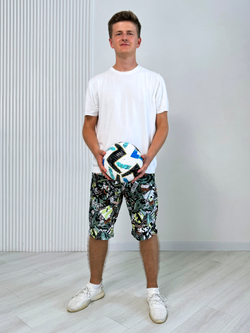 Шорты для мальчика подростковые "Буквы"