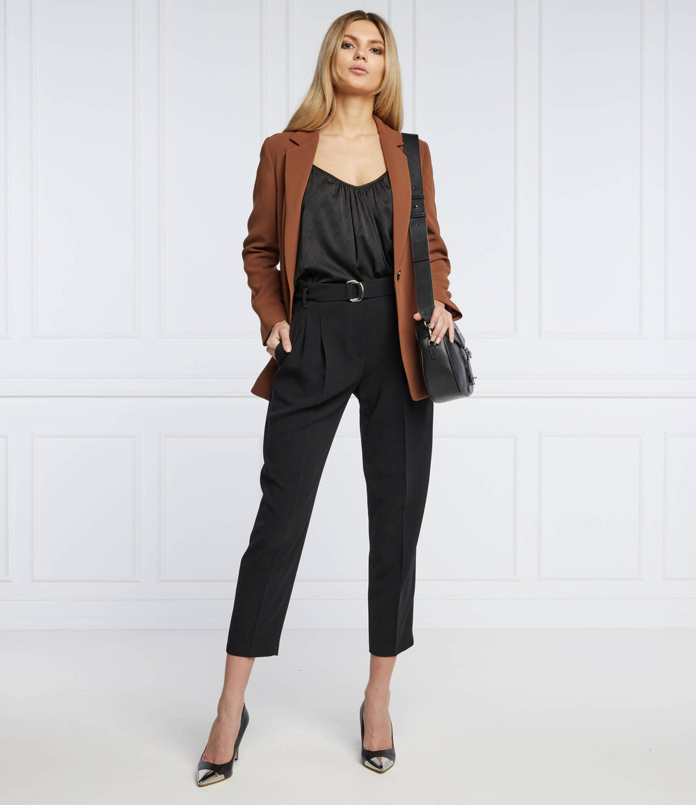 Брюки с ремешком Tapia BOSS BLACK - черный(50438985)