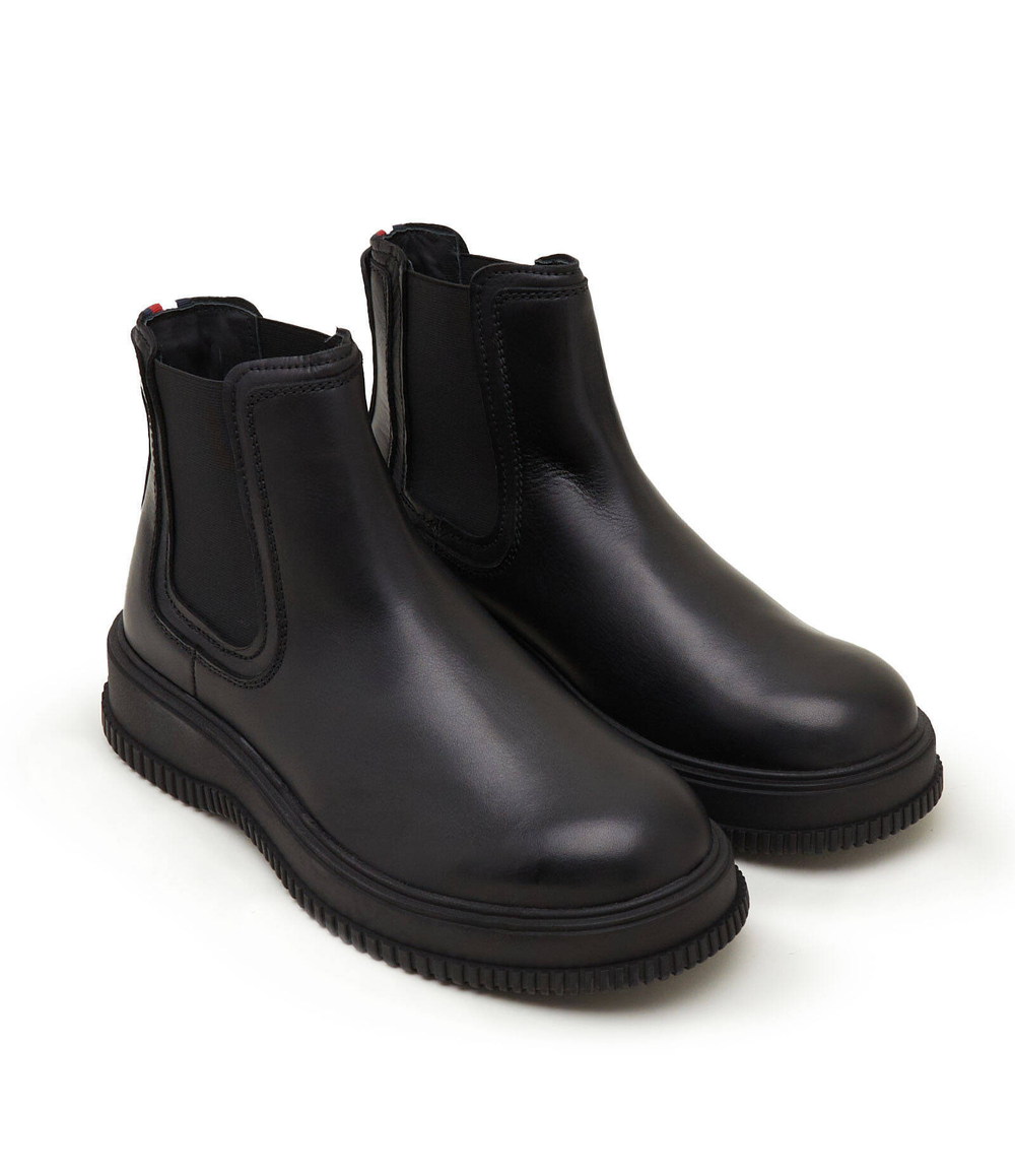 Кожаные челси th everyday class termo Tommy Hilfiger - черный(FM0FM04656)