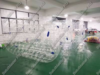 Аттракцион Водный роллер (Гидророллер) «Прозрачный» ТПУ, 2.5*2*2 м