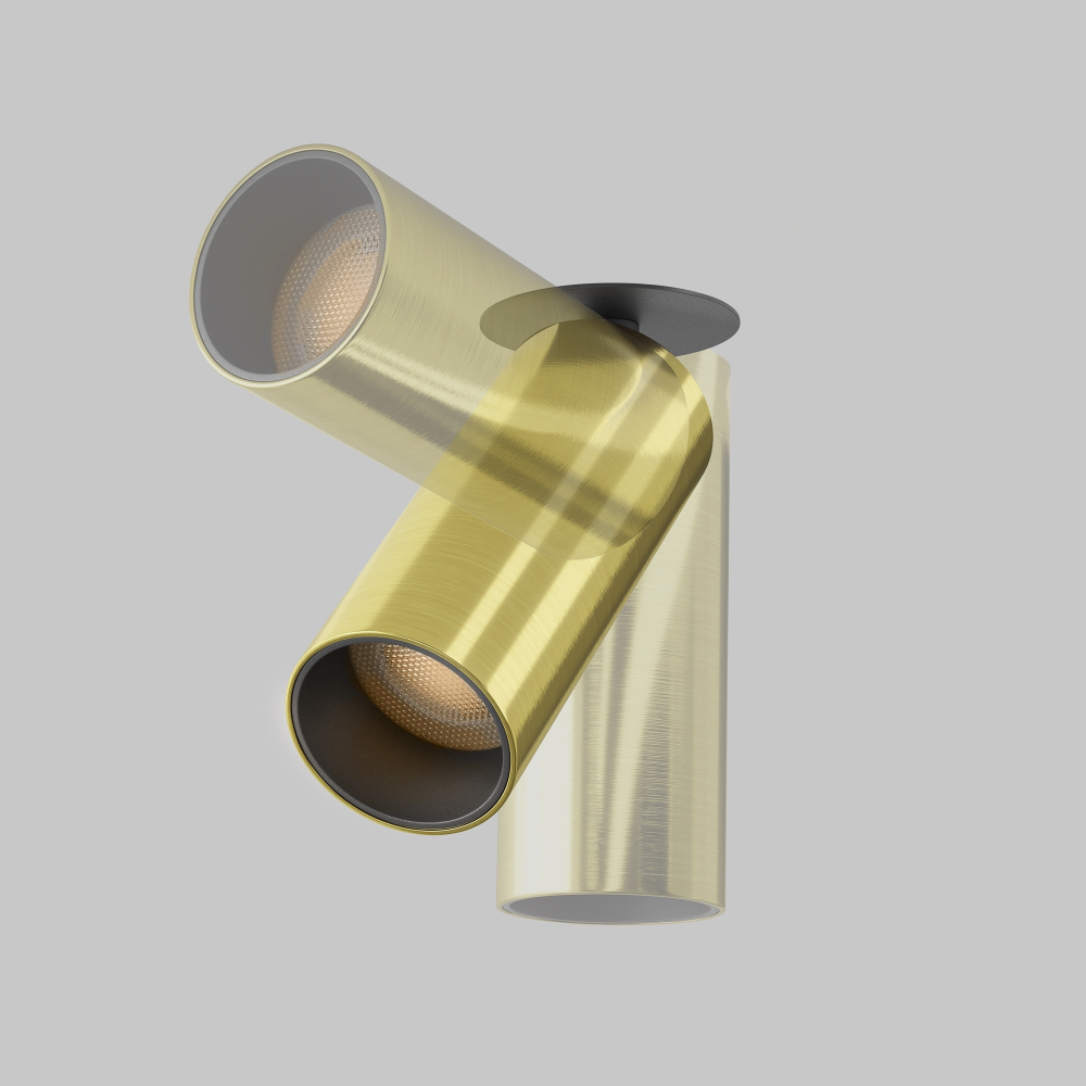 Встраиваемый светодиодный светильник Maytoni FOCUS LED C053CL-L12W3K-W-BS