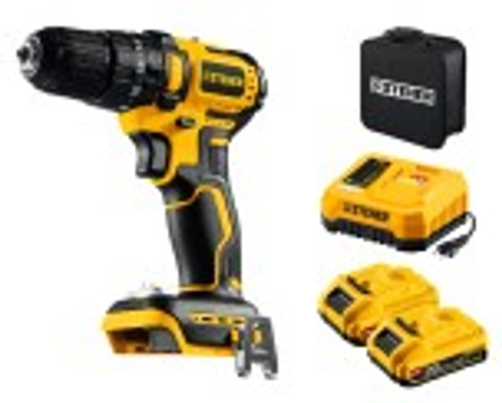 Дрель-шуруповерт аккумуляторная Steher CBS-45-22 АКБ LMS (2 х 2 А·ч)