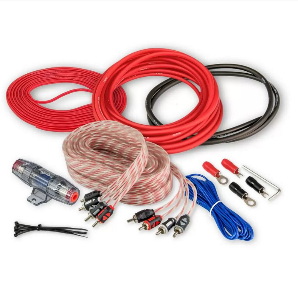 Набор для подключения 4к усилителя 6AWG/2800W-5м. DV-pioneer-Ok