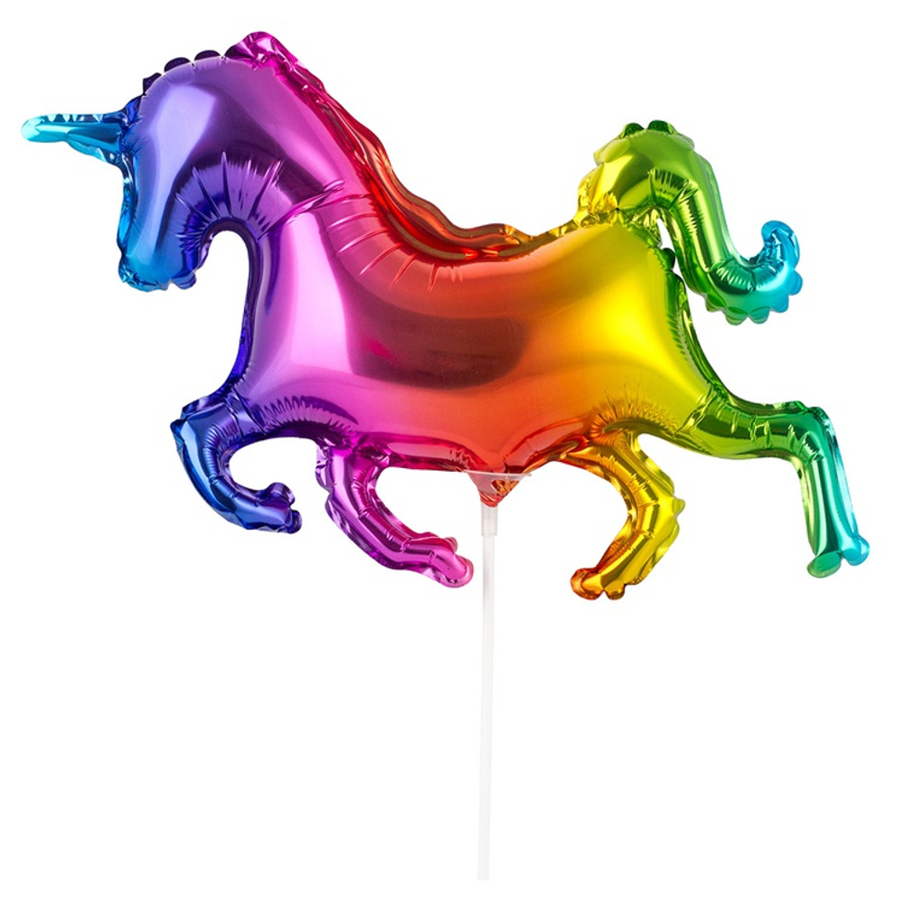 Шар Фольгированный Единорог радужный (Ассорти)