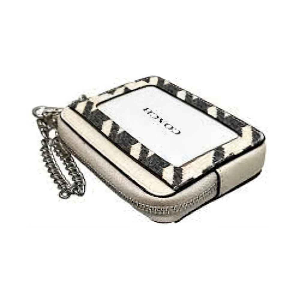 Картхолдеры и кошельки COACH Zip Top Card Case 8, CK442-SVVRW