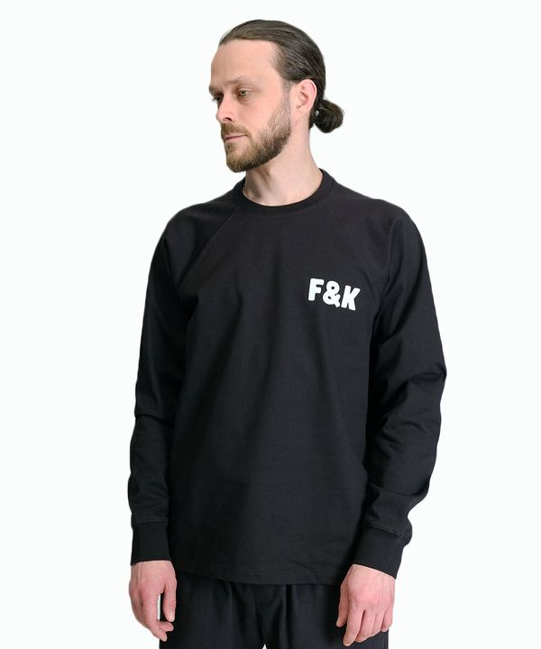 Лонгслив F&K черный - фото 3