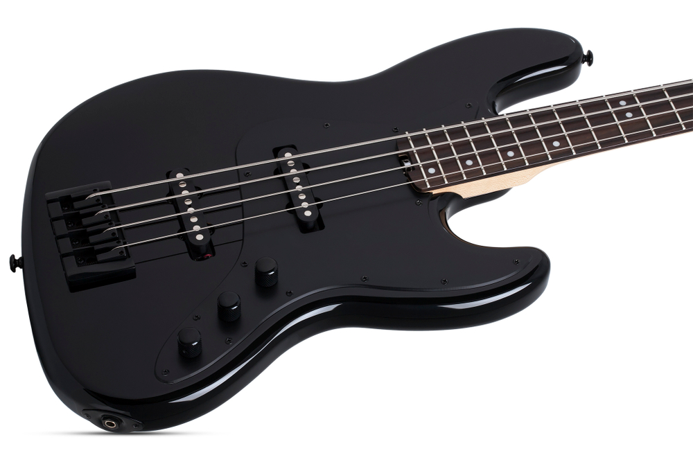 Schecter J-4 ROSEWOOD FB GLOSS BLACK